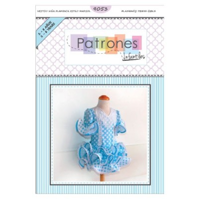 REVISTA PATRON 9053 FLAMENCA